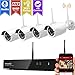 [Dream Liner WiFi Relay] xmartO 8 Channel 960p HD Wireless Security Camera System with 4x 960p 1.3Megapixel Indoor/Outdoor WiFi Cameras (NVR Built-in Router, Auto-Pair, 80ft IR, No HDD)