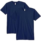 American Apparel Unisex-Adult Fine Jersey T-Shirt, Style G2001, Multipack