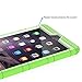 MoKo iPad Mini 3 / 2 / 1 Case, Silicone + White Hard Polycarbonate Protector with Foldable Stand Cover Case for Mini 3, Mini 2 and Mini (2012 1st gen), GREEN (Will not fit iPad Mini 4)