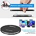 UGpine Type C Wireless Charger,Qi Wireless Charging Pad Fast Charge for Samsung Galaxy Note 8 S8 S8 Plus S7 S7 Edge Note 5 S6 Edge Plus and Standard Charge for Apple iPhone X/8/8 Plus