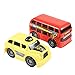 Toy State Emergency City Vehicles set of 10- Police, Fire Truck, Ambulance, Action News Helicopter, Taxi, Bus, Recycle, Garbage & Tow Trucks - all Free-Wheeling some with Moving Parts Imagination Play
