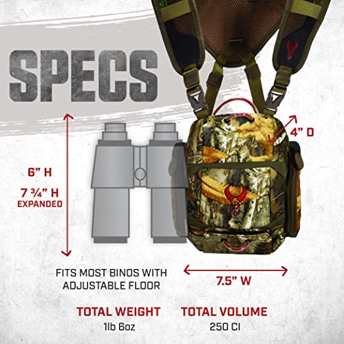 Badlands Bino XR Binocular And Rangefinder Case With Harness, Realtree