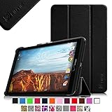 Fintie Verizon Ellipsis 8 Slim Shell Case Cover - Ultra Slim Lightweight Stand for Verizon Ellipsis 8 4G LTE Tablet, Compatible With Verizon Ellipsis Kids, Black