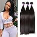 Perstar 8A Grade Brazilian Virgin Hair Straight 4 Bundles Uprocessed Remy Human Hair Weaves Natural color …