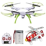 Syma X5HW FPV 2.4Ghz 4CH RC Headless Quadcopter Drone UFO with Hover Function HD Wifi Camera White