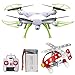 DoDoeleph Syma X5HW-I Wifi FPV Drone with HD Camera Live Video Altitude Hold Function 2.4Ghz 4CH RC Quadcopter