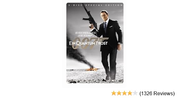 Amazon Com James Bond 007 Ein Quantum Trost Special Edition 2