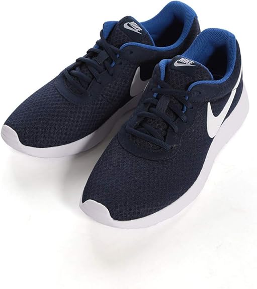 Amazon ナイキ 総メッシュ ロゴプリント ローカット スニーカー Tanjun 26 0cm ネイビー Nike ナイキ スニーカー