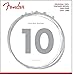 Fender Original 150 Electric Guitar Strings, Pure Nickel Wound, Ball End, 150R .010-.046
