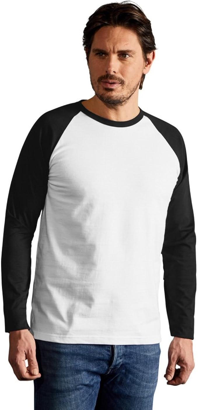 T shirt manche longue raglan homme Outlet