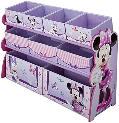 minnie mouse multi bin toy organizer