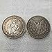 GoolCoinKit Girl longing for Liberty-Commemorative Old Coins - Hand Carved  Hobo Nickel Funny Coins - Discover History US Coins-Handmade Coins CoolGoodsKit
