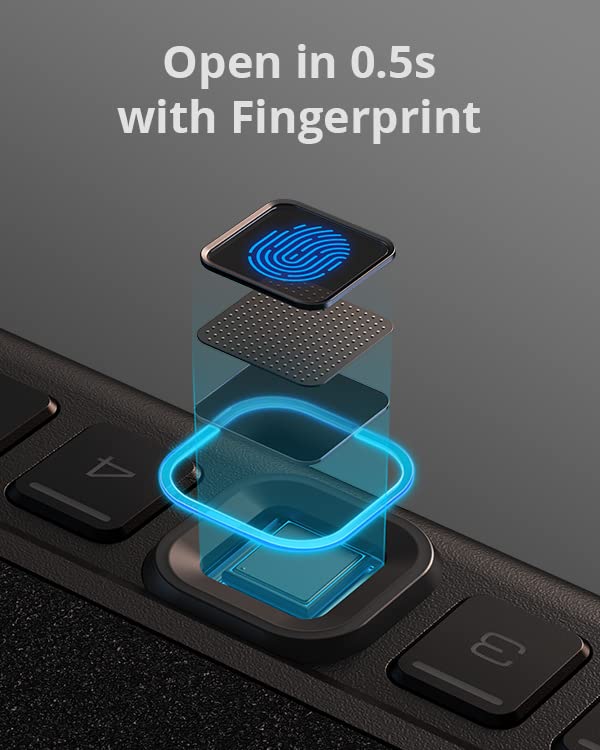 Eufy Security WiFi S12 Smart Safe Biometric Gun Safe for Pistols