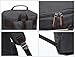 Aidonger Vintage Canvas Backpack Laptop Backpack Weekend Backpack (Black)