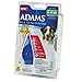 Adams Flea and Tick Spot On for Dogs, Medium Dogs 32-55 Pounds, 3 Month Supply, With Applicator