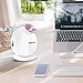 KINGDOMCARES Hot Mist Facial Steamer Warm Nano Ionic Moisturizing Face Humidifier Personal Home Sauna SPA Unclogs Pores Blackheads Acne Comedone Removal Facial Hydration System Nano Sprayer Pink