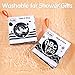 TUMAMA Baby Toys 0 3 6 to 12 Months,Soft Cloth Books for Babies, My First Soft Books Early Education Toys,Preschool Bath Toys,3 Pack