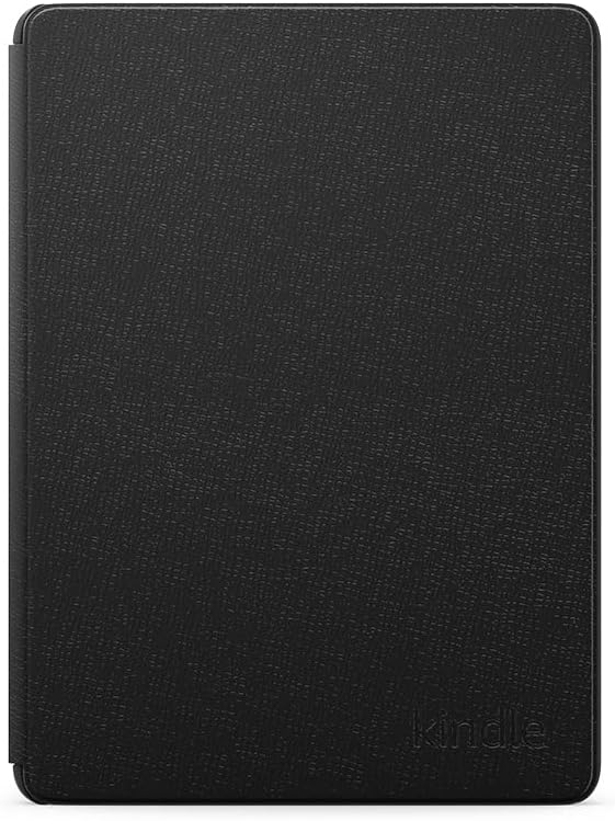 Leather Case for Kindle Paperwhite 11th Gen 2021 Black Slim Lightweight