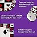 Casino Card Night Birthday Party Supplies Set Plates Napkins Cups Tableware Kit for 16
