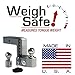 Weigh Safe 6in Drop Hitch w/ 2.5in Shank