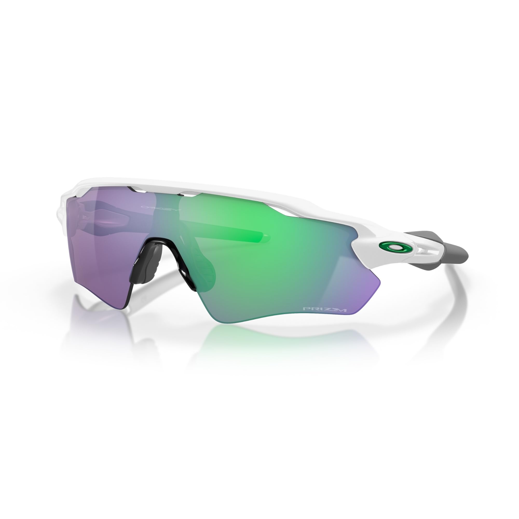 Oakley Men's Radar Ev Path 920871 Sunglasses, Polished White/Prizmjade, 38