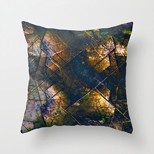 Throw Pillow Covers 20 X 20 Inches / 50 By 50 Cm(double Sides) Nice Choice For Indoor Girls Outdoor Bar Seat Bench Christmas Geometry