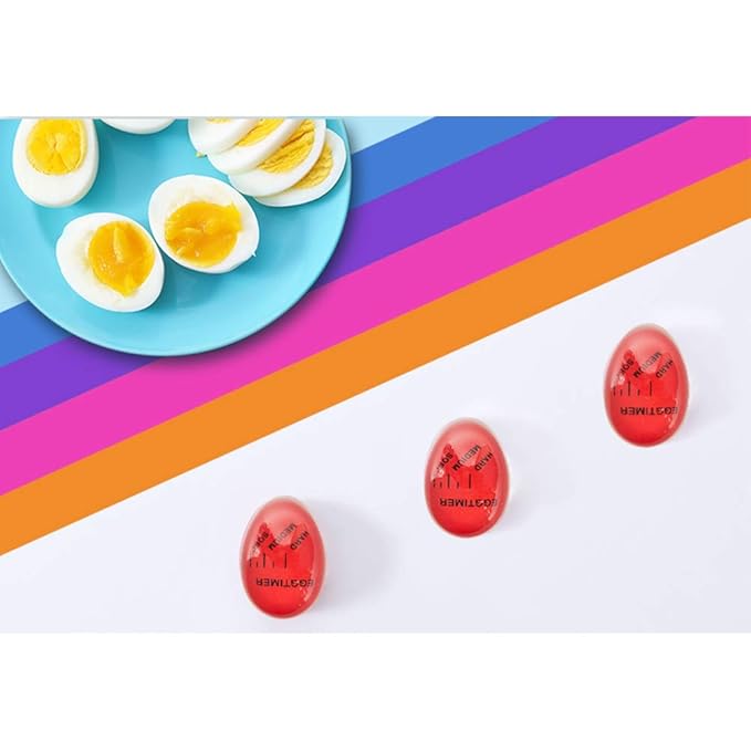 Temporizador de huevos, 4 unidades, resistente al calor, mediano ...