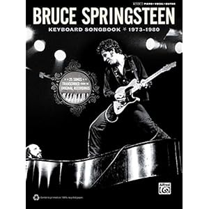 Bruce Springsteen — Keyboard Songbook 1973-1980: Piano/Vocal/Guitar