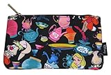 Loungefly Disney Alice in Wonderland Tea Cups Nylon Pencil Case or Cosmetic Bag