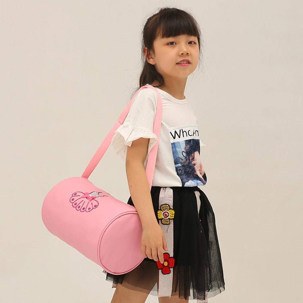 Blentude Borsa da ballo per bambini Borsa da ballo Borsa a tracolla Borsa a spalla Ragazza Zaino da ballo rosa Borse da ginnastica per bambini Borsa da viaggio per bambina Borsa da viaggio up-to-date