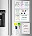 Refrigerator Magnetic Weekly Planner Calendar Whiteboard 16 x 11.75