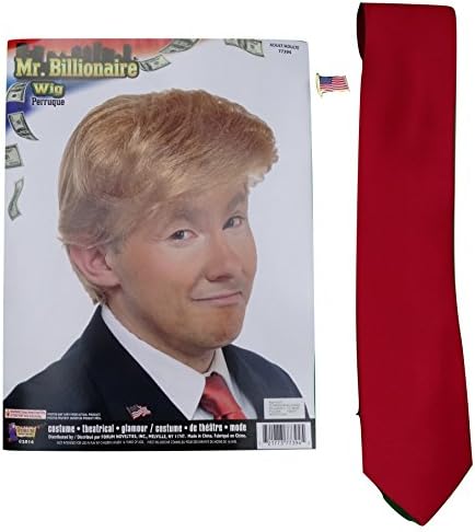 Forum Novelties BundlesDonald Trump President Halloween Costume Wig Bundle