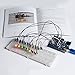 SunFounder Sidekick Basic Starter Kit w/Breadboard, Jumper wires, Color Led, Resistors, Buzzer For Arduino UNO R3 Mega2560 Mega328 Nano - Including 42 Page Instructions Book