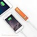 Jackery Mini Portable Charger 3350mAh External Battery Pack, Power Bank, & Portable iPhone Charger for Apple iPhone XS, 7 Plus, 8 Plus, 6, 5, iPad Air, iPad Mini, Samsung Galaxy S6 (Orange)