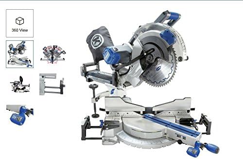 1. Kobalt 12-inch Dual-Bevel Miter Saw
