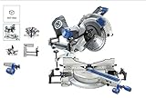 Kobalt 12-in 15-Amp Dual Bevel Sliding Laser Compound Miter Saw