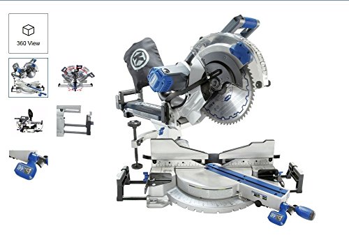 Kobalt 12-in 15-Amp Dual Bevel Sliding Laser Compound Miter Saw