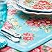 The Pioneer Woman Vintage Floral Design Placemat Set of 4, Reversible