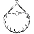 Herm Sprenger Prong Dog Training Collar Ultra-Plus Chrome Plated Steel Pet Pinch Collar for Dogs Made in Germany 23in x 3.2mm (Neck Size up to 19 inches) Medium