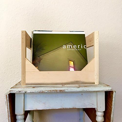 Solid Wood // No Assembly Required // Designed and built in California // 12 inch Vinyl Record Storage. Displays and protects your collections of 60 plus Records!