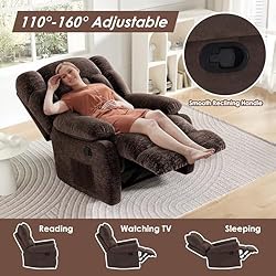 Recliner Chair, Single Sofa Chair with