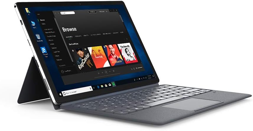 ALLDOCUBE NuVision 2 in 1 Tablet PC,with Keyboard Holster,Intel Celeron Apollo Lake N3350 Dual Core,Windows10,11.6 inch 1920x1080 FHD IPS screen,4GB RAM, 64GB ROM,USB Type C