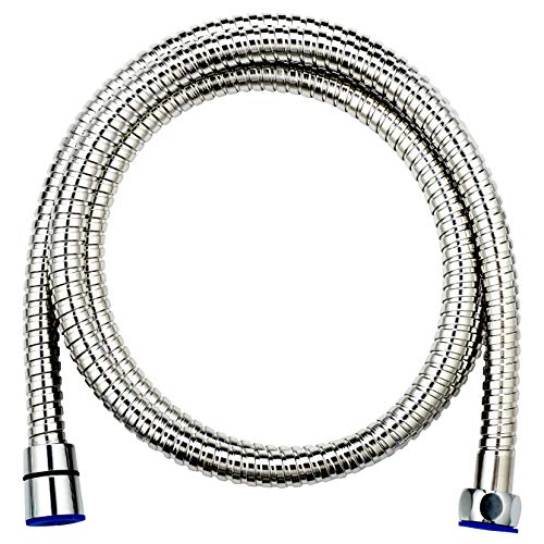 AHODGREAT Replacement Shower Hose 79 Inch Stainless Steel Extra Long Flexible, Chrome Finish - Thumbnail 7