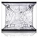 LAGarden 96″x48″x78″ Indoor Grow Tent Non Toxic Reflective Mylar Plant Hydroponics Propagation Flower Growing Roomthumb 4