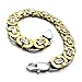 KONOV Jewelry Stainless Steel Men's Bracelet, 8.6 Inches