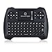 Shadow SH T16 Mini 2.4GHz [2017 New model] Wireless Touchpad Keyboard with Mouse for PC, PAD, XBox 360, PS3, Google Android TV Box, HTPC, IPTV (Black)