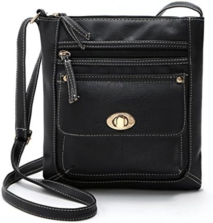 Women Shoulder bags,Toponly Womens Retro Leather Satchel Cross Body Shoulder Messenger Bag (fashion Black)