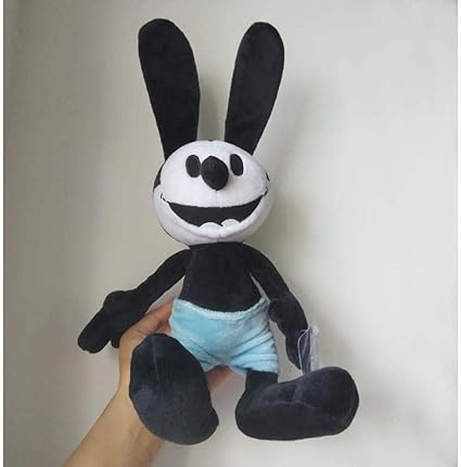 Amazon.com: Juguete de peluche Oswald El Conejo de la Suerte 9.8 in 15.0 in Peluche Peluche de Animales Muñecas Niños Regalo Personalizado 9.8 in: Arte, Manualidades y Costura