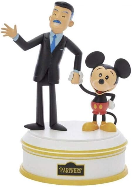 Amazon ウォルトディズニー ミッキーマウス パートナーズ ビニール フィギュア ディズニーランド65周年記念 Partners Walt Disney And Mickey Mouse Vinyl Figure Dl Disneyland フィギュア ドール 通販