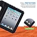 HDE Case for iPad 2 3 4 - Kids Shock Proof Heavy Duty Impact Resistant Protective Cover Handle Stand for Apple iPad 2nd 3rd 4th Generation Tablet (Black)